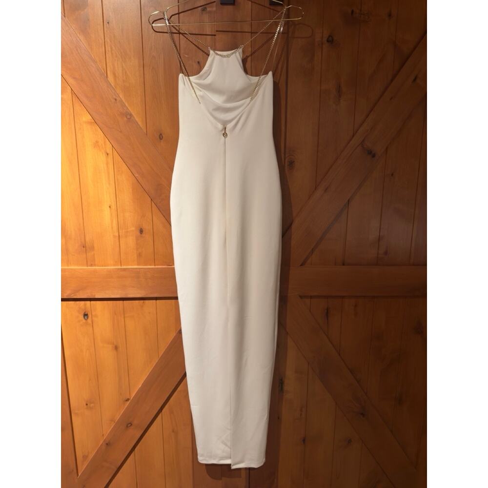 $299 Revolve Nookie Lexi Chain Gown Small NWT - Picture 13 of 16